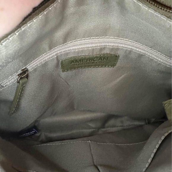 American Leather Co. Olive Liberty Backpack - Picture 4 of 4